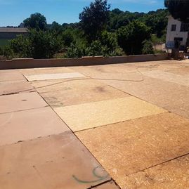 Teimsa terraza en corcho